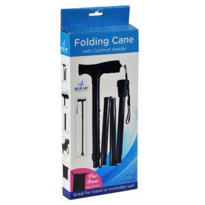 Folding Cane - Black